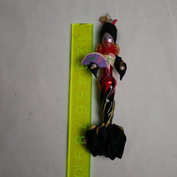 Vintage Christopher Radko 2003 Fanna Mae Wong Tall Icicle Ornament - Picture 3 of 9